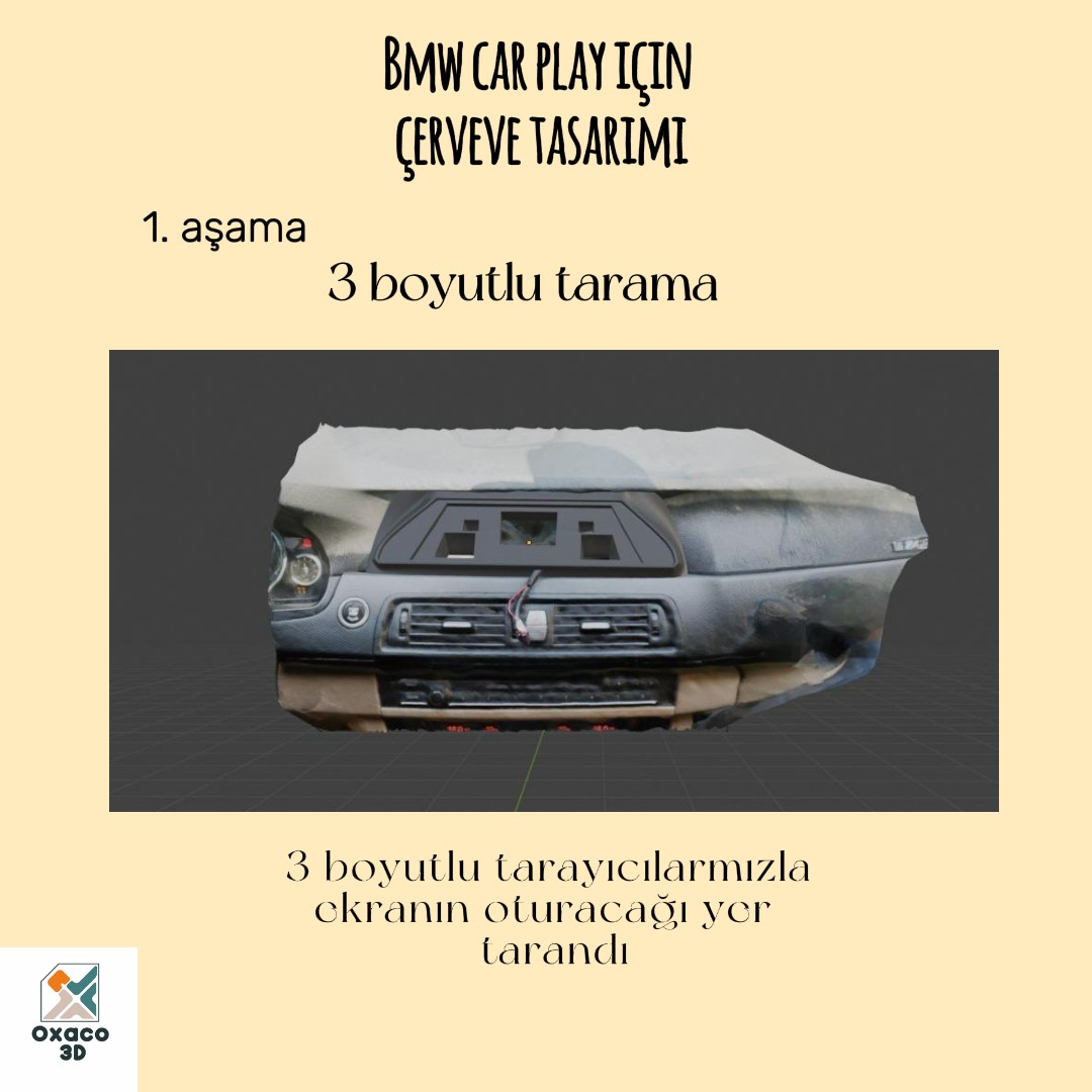 BMW CAR PLAY İÇİN ÇEVREVE TASARIMI